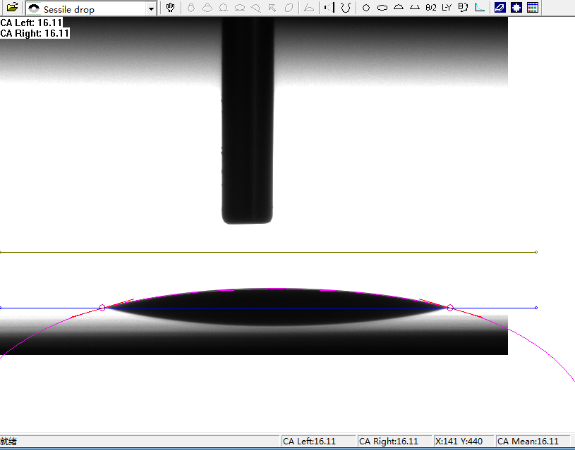 接觸角測(cè)量?jī)x/水滴角測(cè)量?jī)x