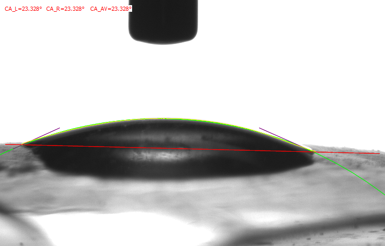 測試表面張力和界面張力值的接觸角測量儀